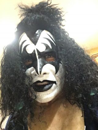 Rare Limited Edition Oop Kiss Demon Gene Simmons Silicone Mask 1 Of 200
