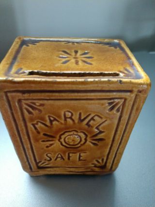 MARVEL SAFE COIN BANK Rare Ceramic Vintage 3