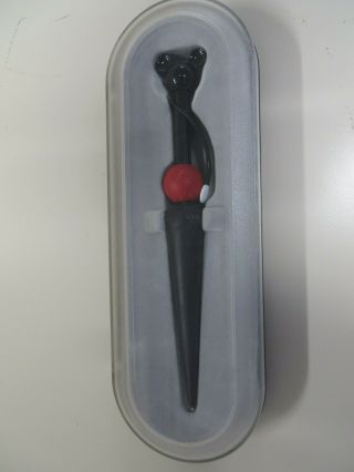 Rare Mickey Mouse Ball Point Pen and Plastic Case - The Walt Disney Gallery 2