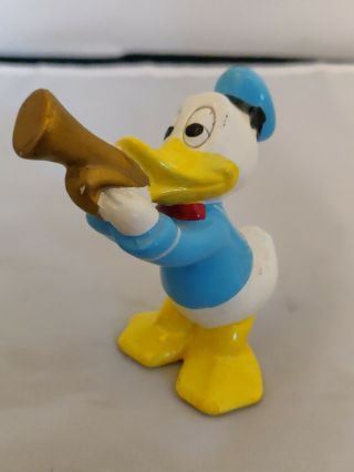 RARE 1950s Disney ' s Mikey Mouse & Donald Duck Antique Figurines 2