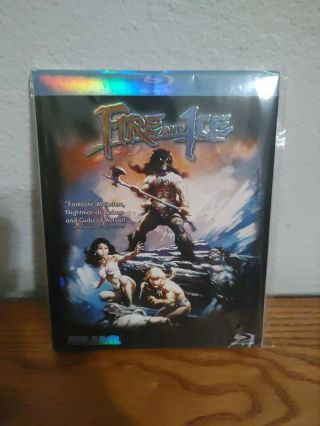 Fire And Ice (blu - Ray Disc,  2009) Oop W/ Rare Slipcover Blue Underground Htf