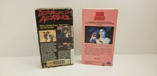 Terror On Alcatraz & Brain Damage Rare Horror VHS Classics cult B Movie 2