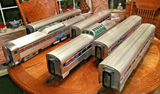 Very Rare Aristo - Craft 32600 Lighted Passenger Amtrak Set