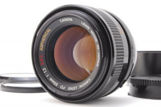 [rare N W/hood] Canon Fd 55mm F/1.  2 S.  S.  C Ssc Aspherical Lens Japan 1652