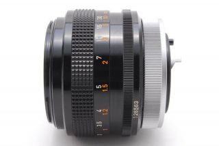[Rare N w/hood] Canon FD 55mm f/1.  2 S.  S.  C SSC Aspherical Lens Japan 1652 6