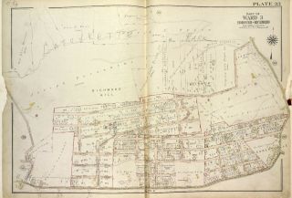 1917 Egbertville Staten Island York La Tourette Park - Richmond Rd Atlas Map