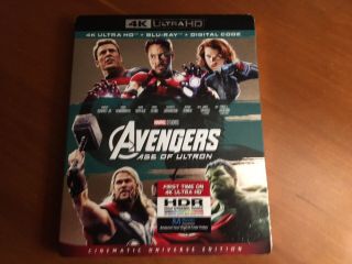 Avengers: Age Of Ultron (4k Ultra Hd/blu - Ray,  Includes Rare Slipcover)