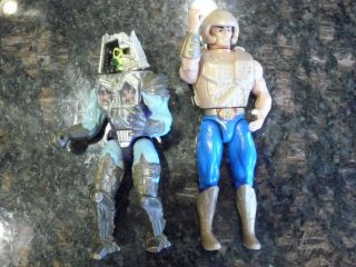 Rare Vintage 1988 He - Man Adventures Of He - Man And Skeletor Action Figures