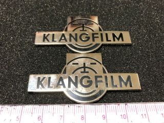 Rare: A Klangfilm Badges For Klangfilm Speakers