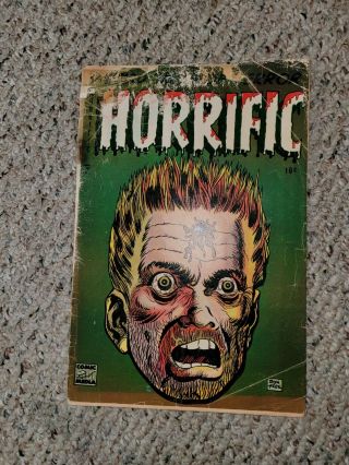 Horrific Comics 3 Rare/classic Cover