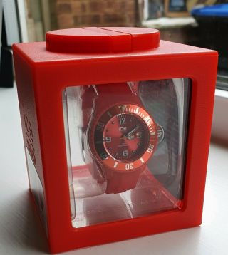 Children ' s Ice Watch in Red - Only worn twice 2