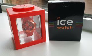 Children ' s Ice Watch in Red - Only worn twice 3