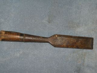 Antique Wood Chisel Slick 2 Inch Cut James Tool Co