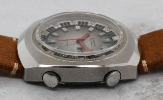 Vintage Blancpain Fifty Fathoms Compressor Dive Wristwatch Steel RARE NR 4