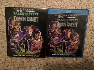 Tales From The Crypt Presents Demon Knight Blu Ray W/ Rare Oop Slipcover