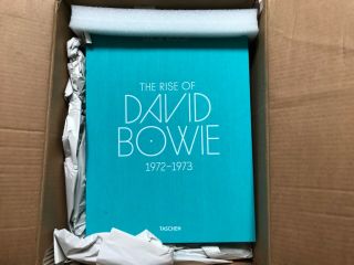 Rise Of David Bowie Signed Taschen Mick Rock Book Rare Artists Proof Autographed