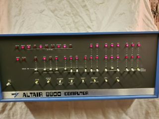 Rare Vintage 1975 MITS Altair 8800 Computer Mfg 04/1975 2