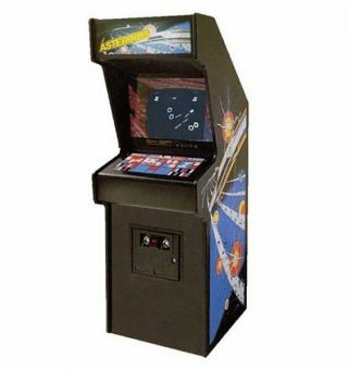 Asteroids Arcade Machine By Atari 1979  Rare