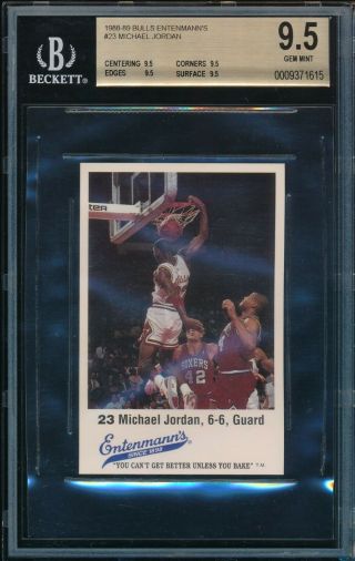 Bgs 9.  5 Michael Jordan 1988 Bulls Entenmann 