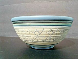Rare Signed Don Hoskisson Oregon Northwest Studio Art Pottery Ceramic Bowl