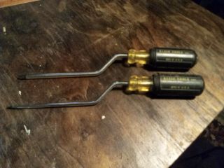 Klein Swiveling Screwdrivers,  One Philips One Flat Head,  Rarely.