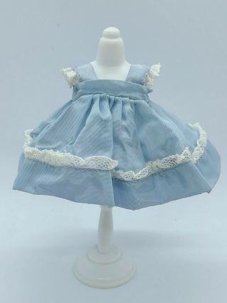 Vintage 1950s Vogue Ginny Blue Candy Dandy Doll Dress & Shoes Medford Tag 54 2