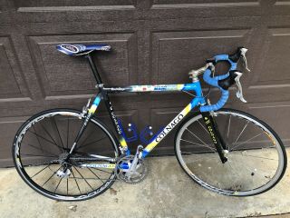Rare Colnago Mapei C40 B - Stay 56 Cm With Valuable Aftermarket Components