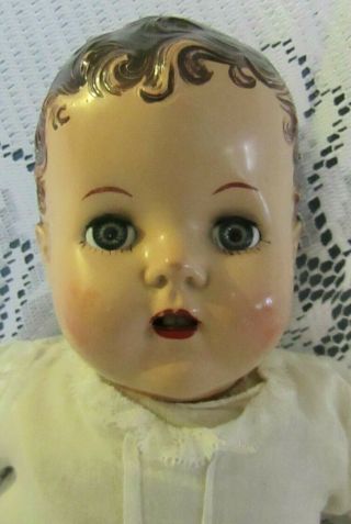 18 Inch Composition Head Baby Doll - Unbranded