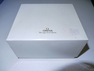 Vintage Omega Watch Box From 1990s Has Some Wear Comes With Outer Box 5