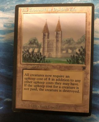 The Tabernacle At Pendrell Vale - Legends - Rare English Mtg Card.