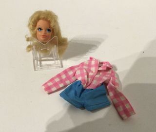 Vintage Barbie - Talk Busy Steffie & Outfit 1186 - 1971 - Parts / Repair