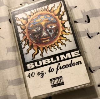Sublime - 40 Oz To Freedom Cassette Tape & Plays - Rare Oop
