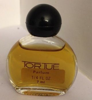 Vintage Tortue Polly Bergen Parfum Perfume Paris 1/4 Oz/7ml - Rare