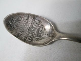 Worlds Fair Chicago Sterling Silver Souvenir Spoon