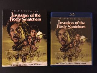 Rare Oop Invasion Of The Body Snatchers (scream Factory Blu - Ray 2016)