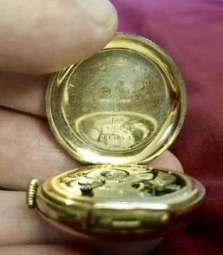 Rare Gold Rolex Full Hunter Trench Watch antique Circa 1911 5