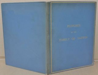 Charles Darwin,  Pedigree Of The Family Of Darwin,  1st/1st Rare