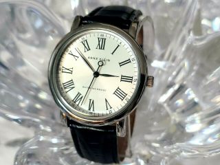 Anne Klein Y121e Leather Band Wrist Watch (281)