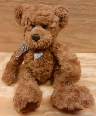 Russ Berrie Langley Teddy Bear Plush Stuffed Animal Soft Toy - Rare Retired Htf