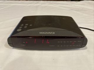 Vintage Magnavox Aj 3240/17 - Am/fm Dual Alarm Clock Radio Everything