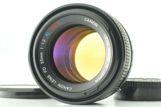 Legendary Rare [mint] Canon Fd 55mm F1.  2 Al S.  S.  C Ssc Aspherical Lens From Japan
