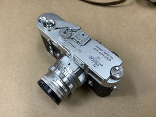Rare Leica M3 DBP Rangefinder Film Camera W/leitz Wetzlar 5cm 1:2 4
