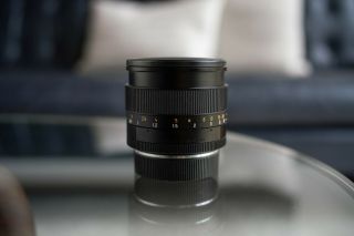 Leica Summilux - R 50mm f/1.  4 E60 ROM SN 3821216 Lens - LATEST VERSION - RARE 3