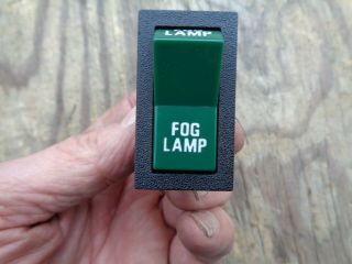 Volvo 240 242gt Early Fog Light Switch Green - Rare