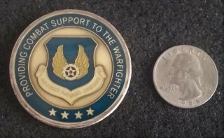 Rare 4 Star General Lyles Air Force Material Command Cmdr Us Afmc Challenge Coin