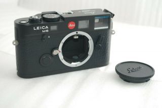 " Rare Near " Leica M6 Ttl 0.  72 Japan Limited Model Camera In Black 4032