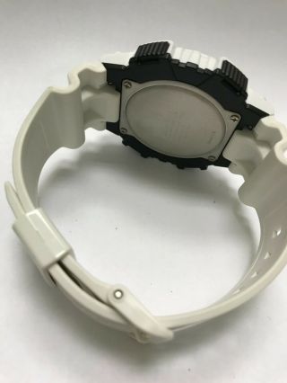 Casio AQS810 - 7C Solar Sport Men ' s Analog - Digital White Wrist Watch 2