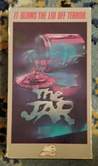 The Jar (1984) It Blows The Lid Off Terror Vhs 1987 Rare Magnum Entertainment