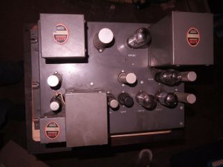 Vtg Rare Altec lansing A - 126 Amplifier Tube Western Electric 2