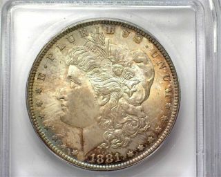 1881 Morgan Silver Dollar Icg Ms67 Rare This Lists For $21,  000